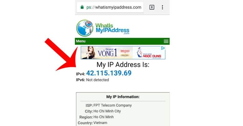 Kiểm tra xem proxy đã được cấu hình đúng chưa