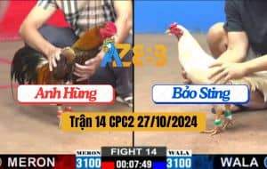 Trận 14 CPC2 Ngày 27/10/2024 - Anh Hùng Đối Đầu Với Anh Bảo Sting
