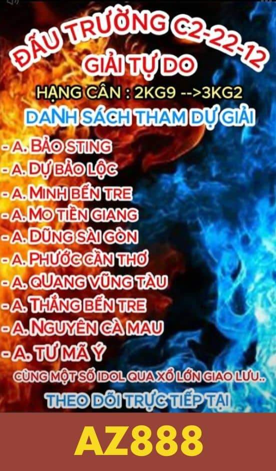 Danh sách các đội đăng ký tham gia