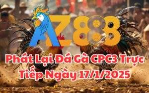 Phát Lại Đá Gà CPC3 Trực Tiếp Ngày 17/01/2025