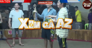 Trao Giải Vô Địch Tại Bồ Gà Xà Xía Hà Tiên